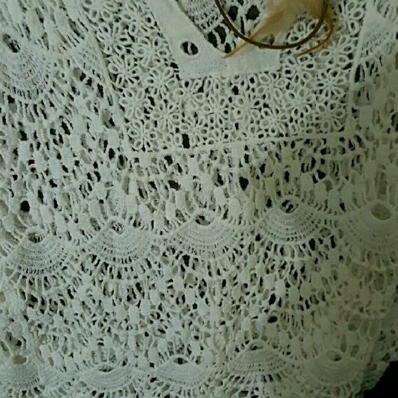 Sexy Flare Sleeve Floral Loose Vestido See Through - Picture 4 of 6